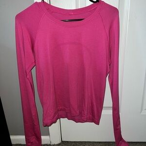 Lululemon Swiftly Tech Long Sleeve Shirt 2.0 Waist Length Size 8 Worn Once